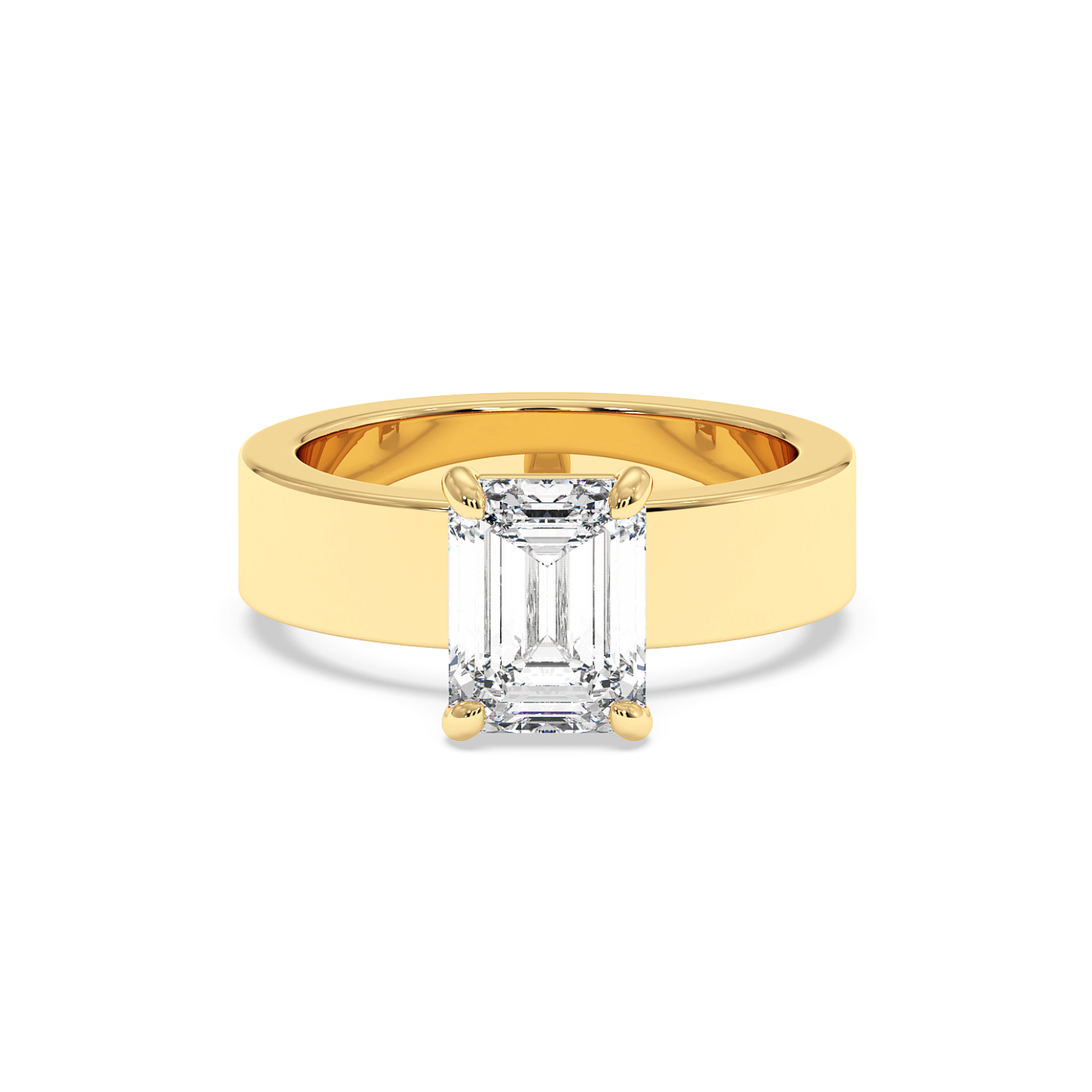 Radha - Yellow Gold - radha-YG-emerald-hero