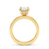 Radha - Yellow Gold - radha-YG-oval-front