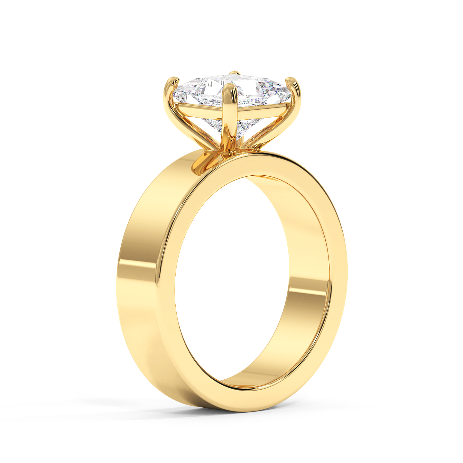 Radha - Yellow Gold - radha-YG-princess-angle