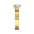 Radha - Yellow Gold - radha-YG-princess-side