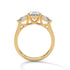 Rae - Yellow Gold - oval-front