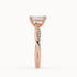 Riley - Rose Gold - riley-RG-emerald-side