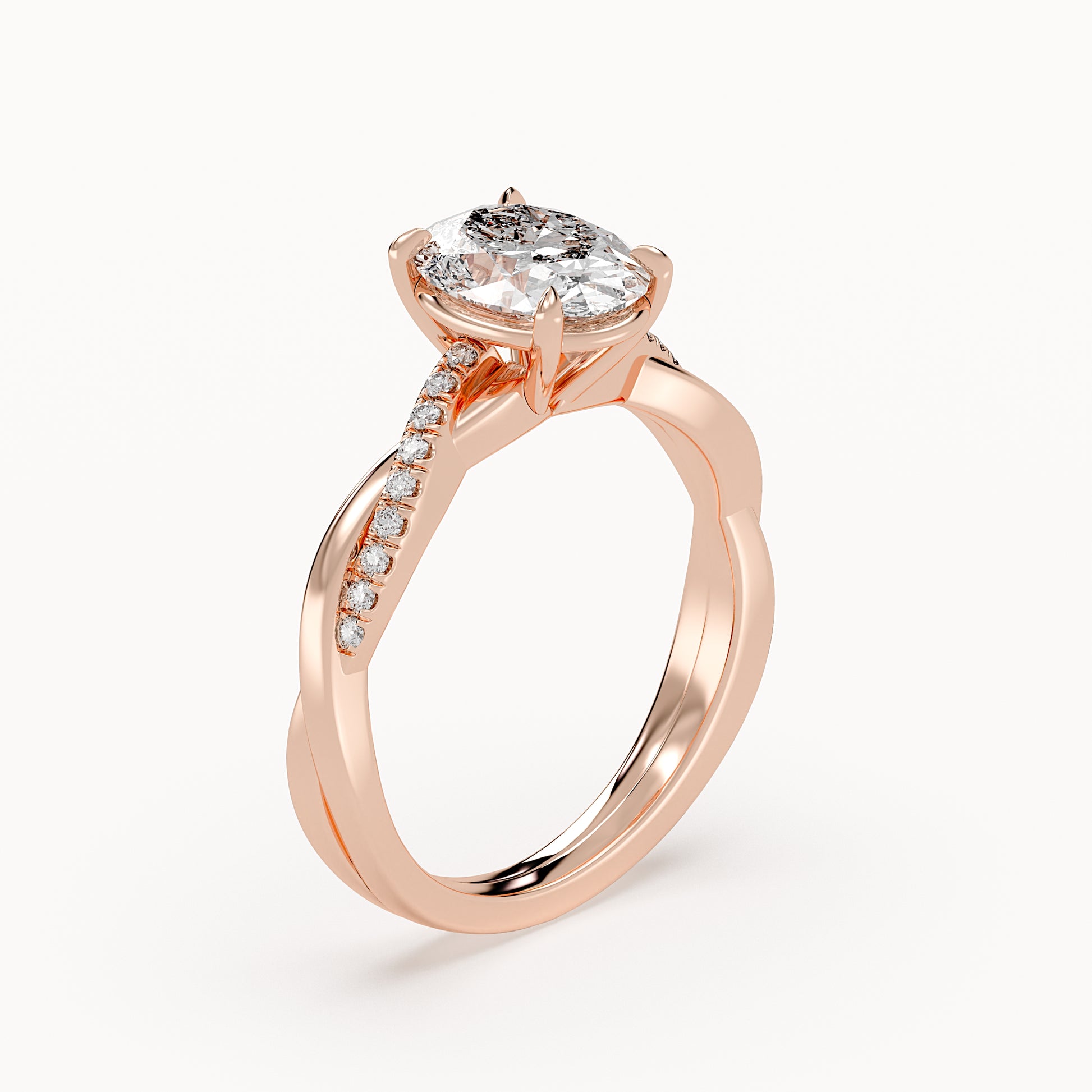 Riley - Rose Gold - riley-RG-oval-angle