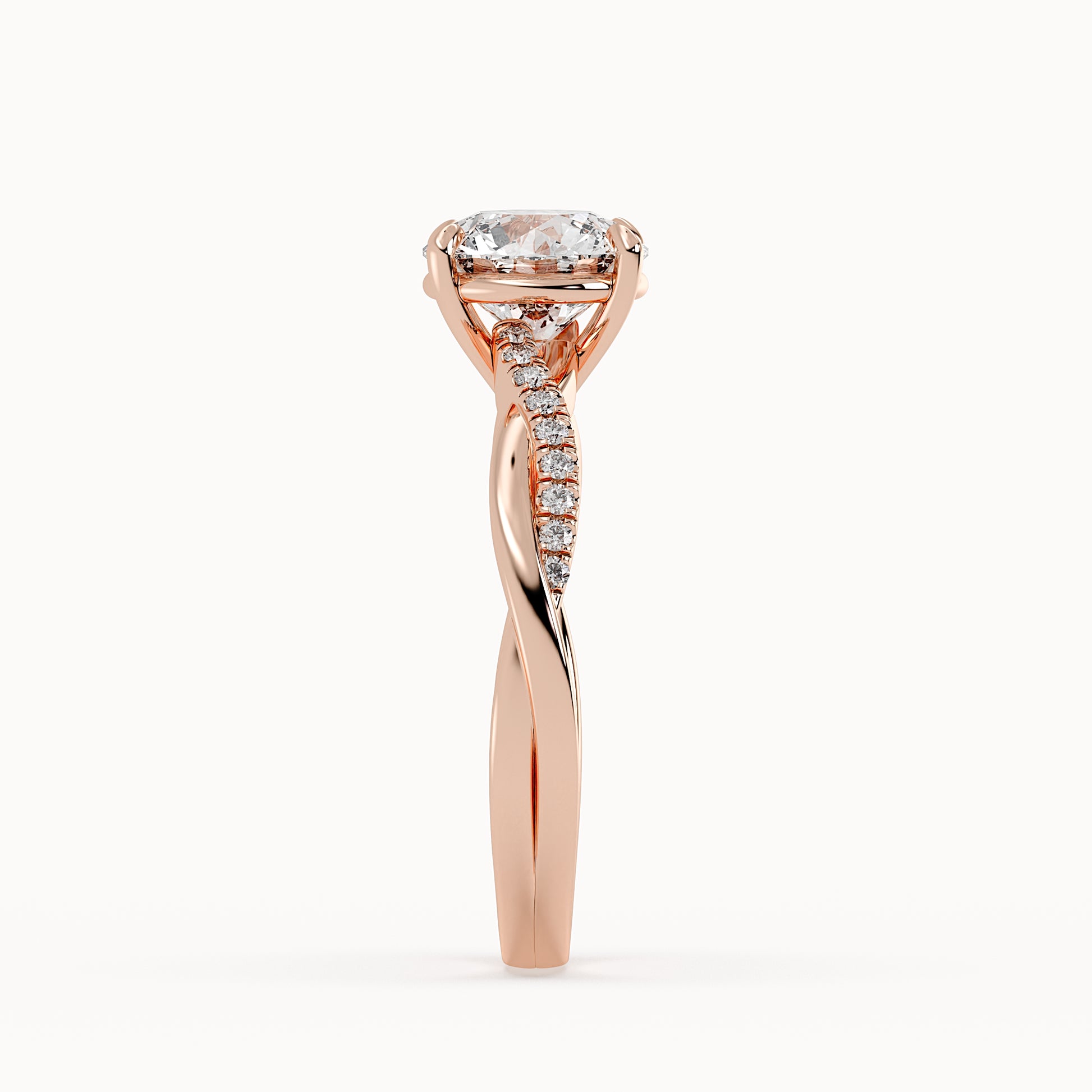 Riley - Rose Gold - riley-RG-round-side