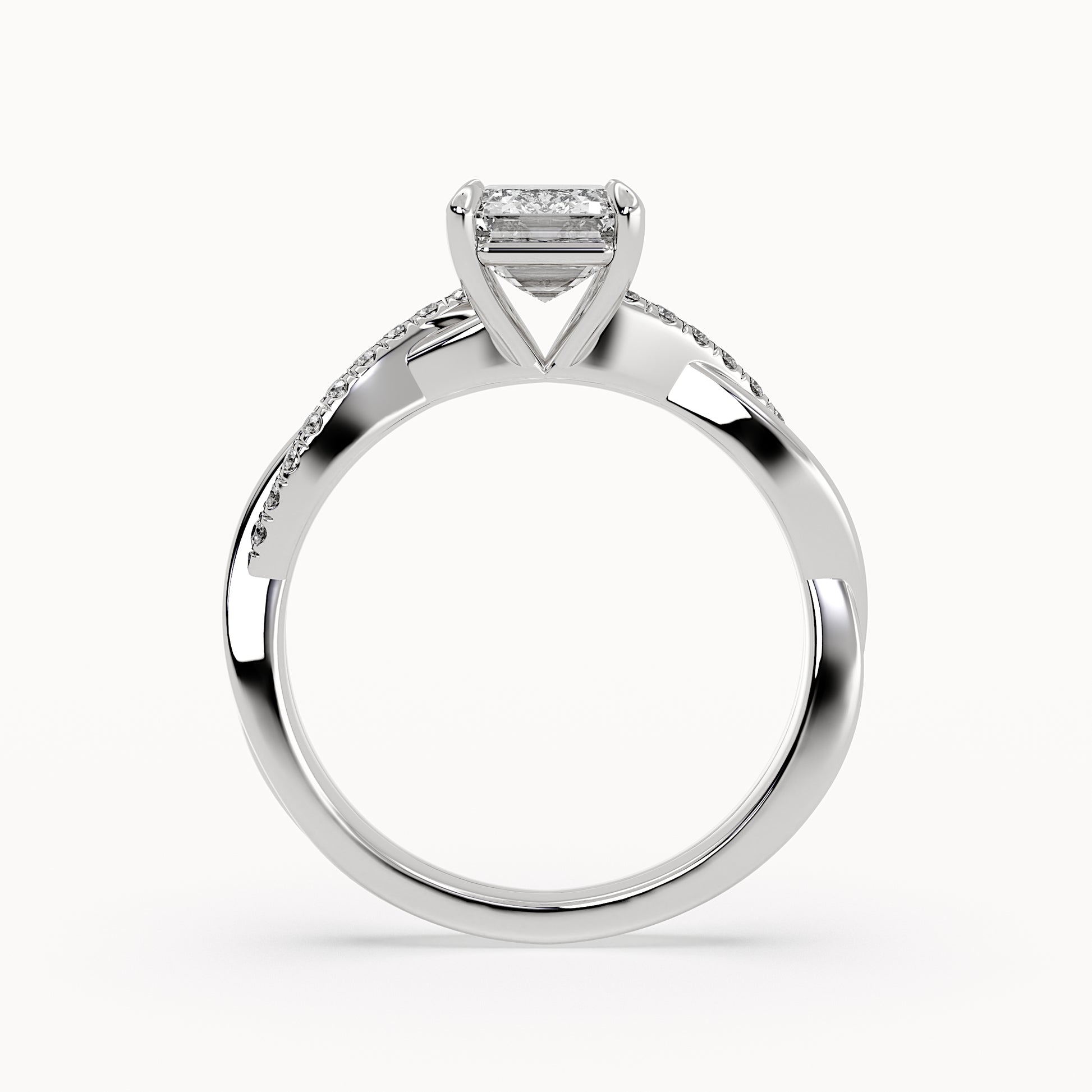 Riley - White Gold - riley-WG-emerald-front