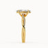 Riley - Yellow Gold - riley-YG-marquise-side