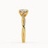 Riley - Yellow Gold - riley-YG-round-side