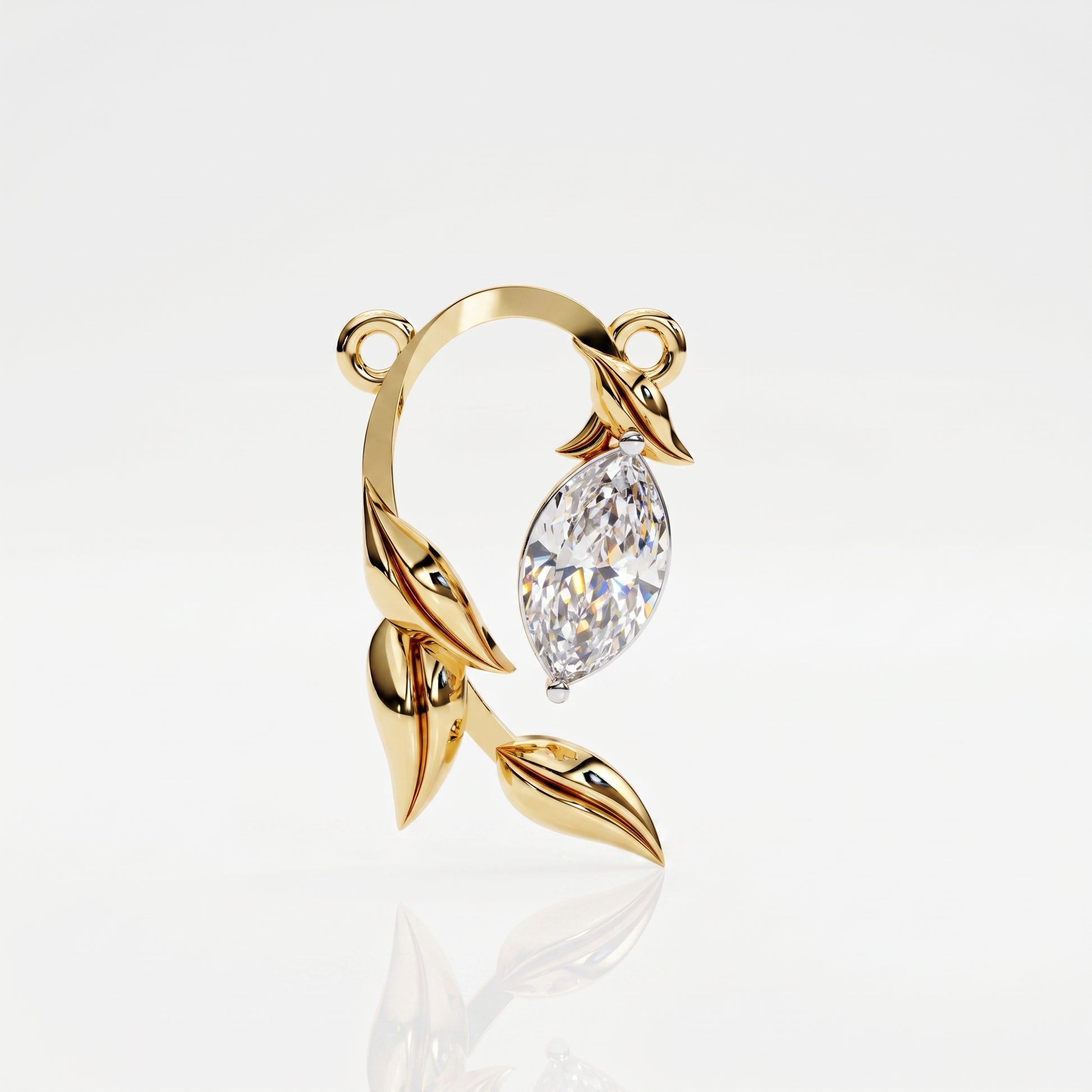 Rosalie - Yellow Gold - rosalie-YG-marquise-hero