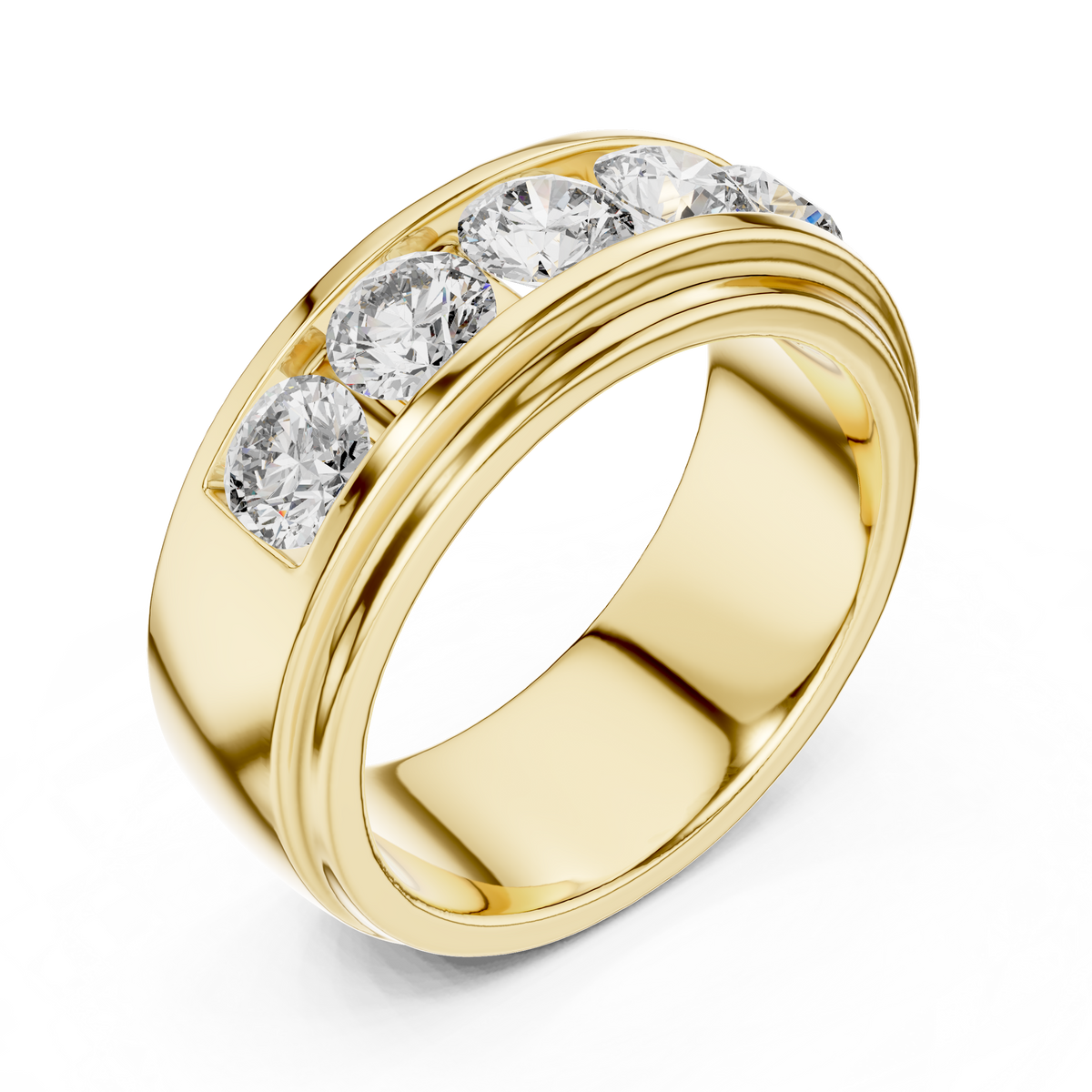 Sabine - Yellow Gold - sabine-YG-round-angle_2