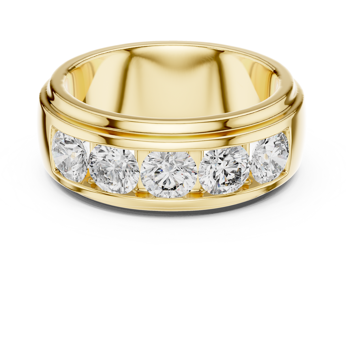 Sabine - Yellow Gold - sabine-YG-round-angle_4