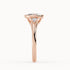 Scarlet - Rose Gold - scarlet-RG-oval-side