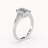 Scarlet - White Gold - scarlet-WG-emerald-angle
