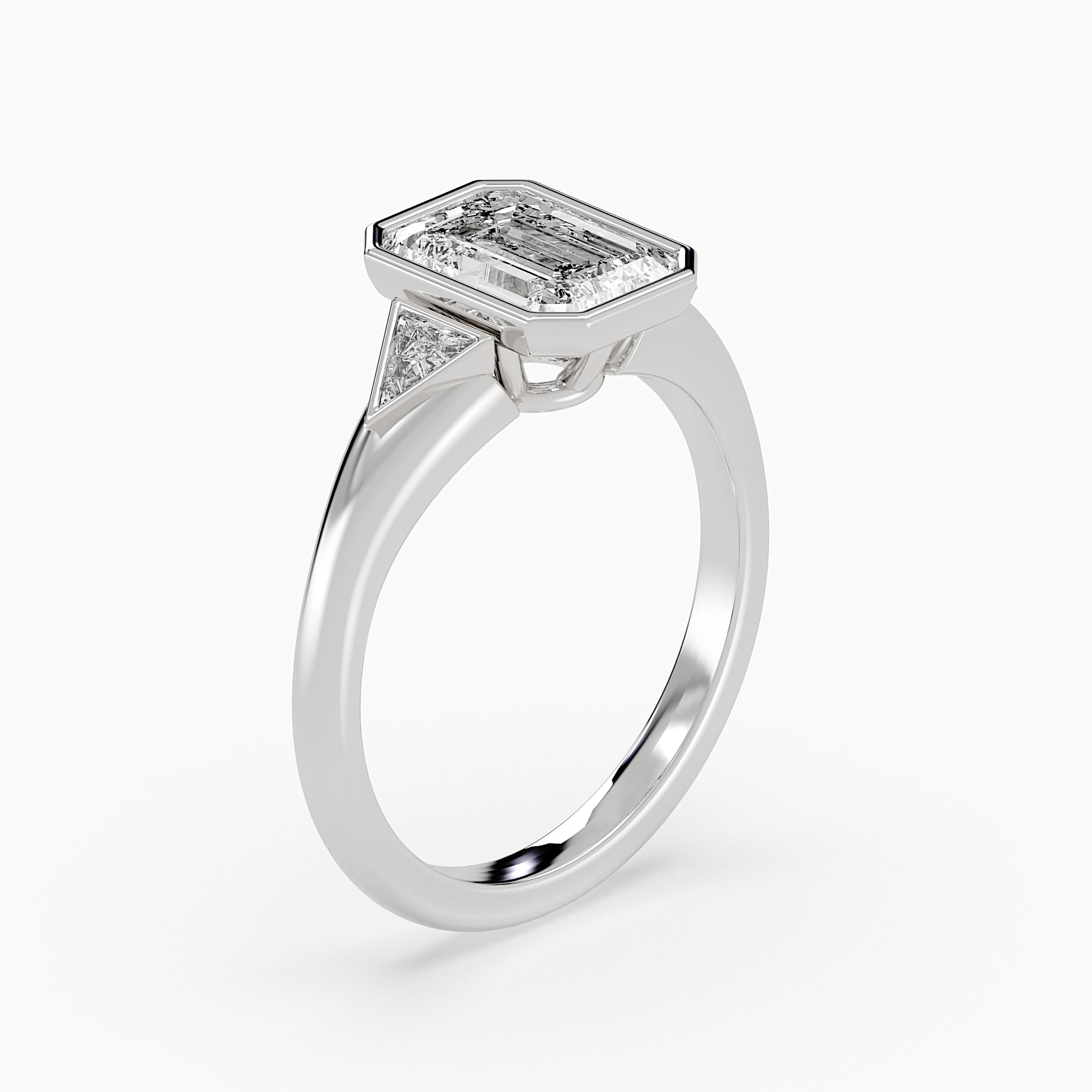 Scarlet - White Gold - scarlet-WG-emerald-angle
