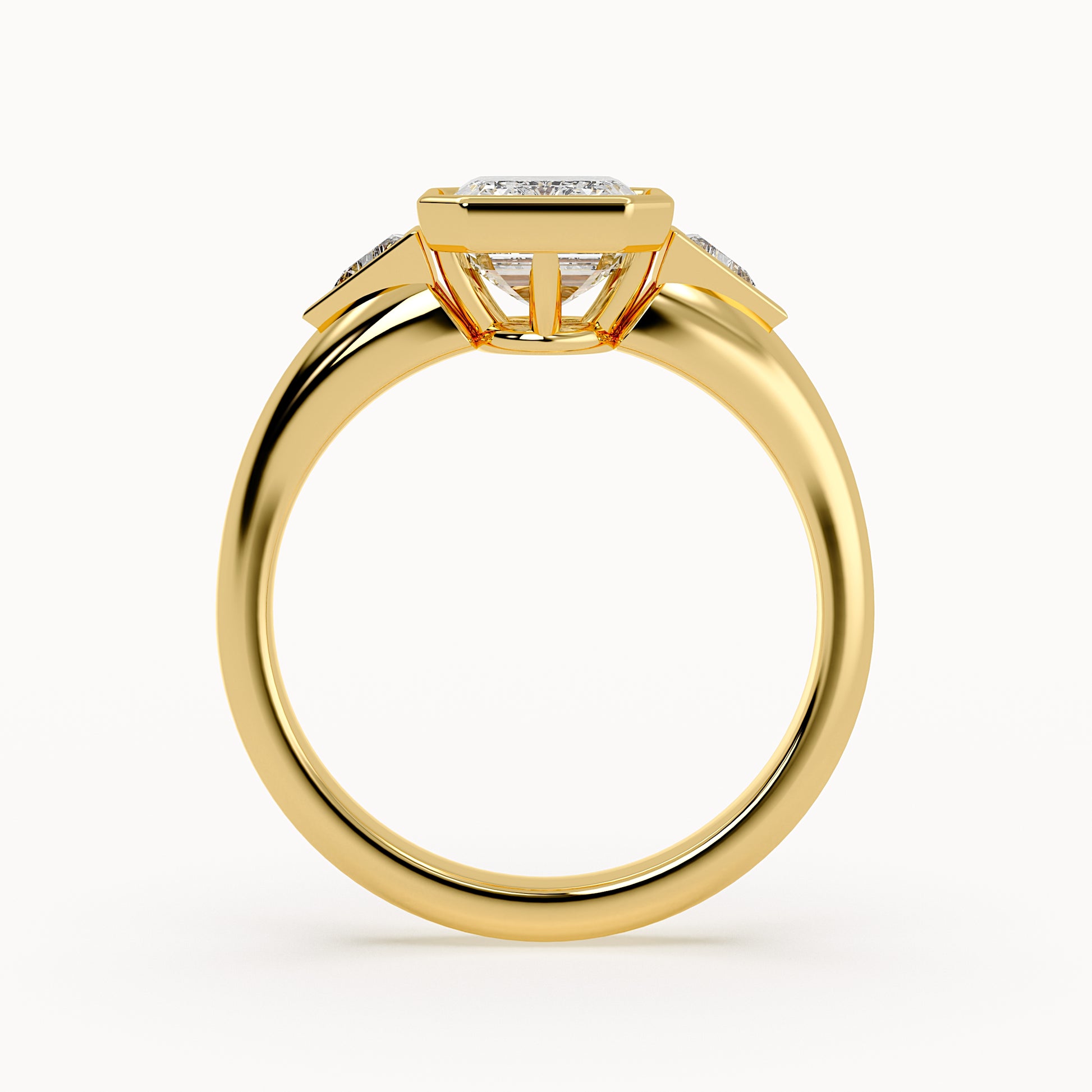 Scarlet - Yellow Gold - scarlet-YG-emerald-front