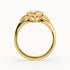 Scarlet - Yellow Gold - scarlet-YG-round-front