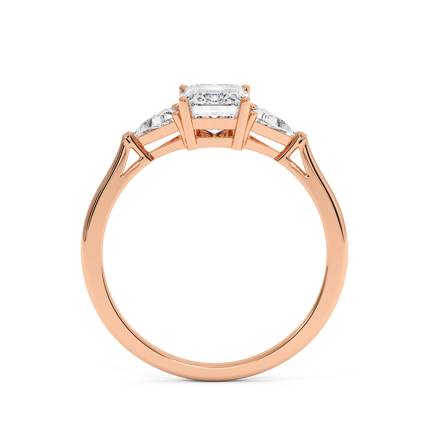 Seerat - Rose Gold - seerat-RG-emerald-front