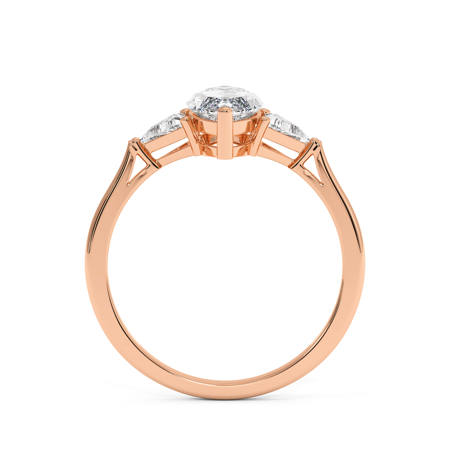 Seerat - Rose Gold - seerat-RG-marquise-front