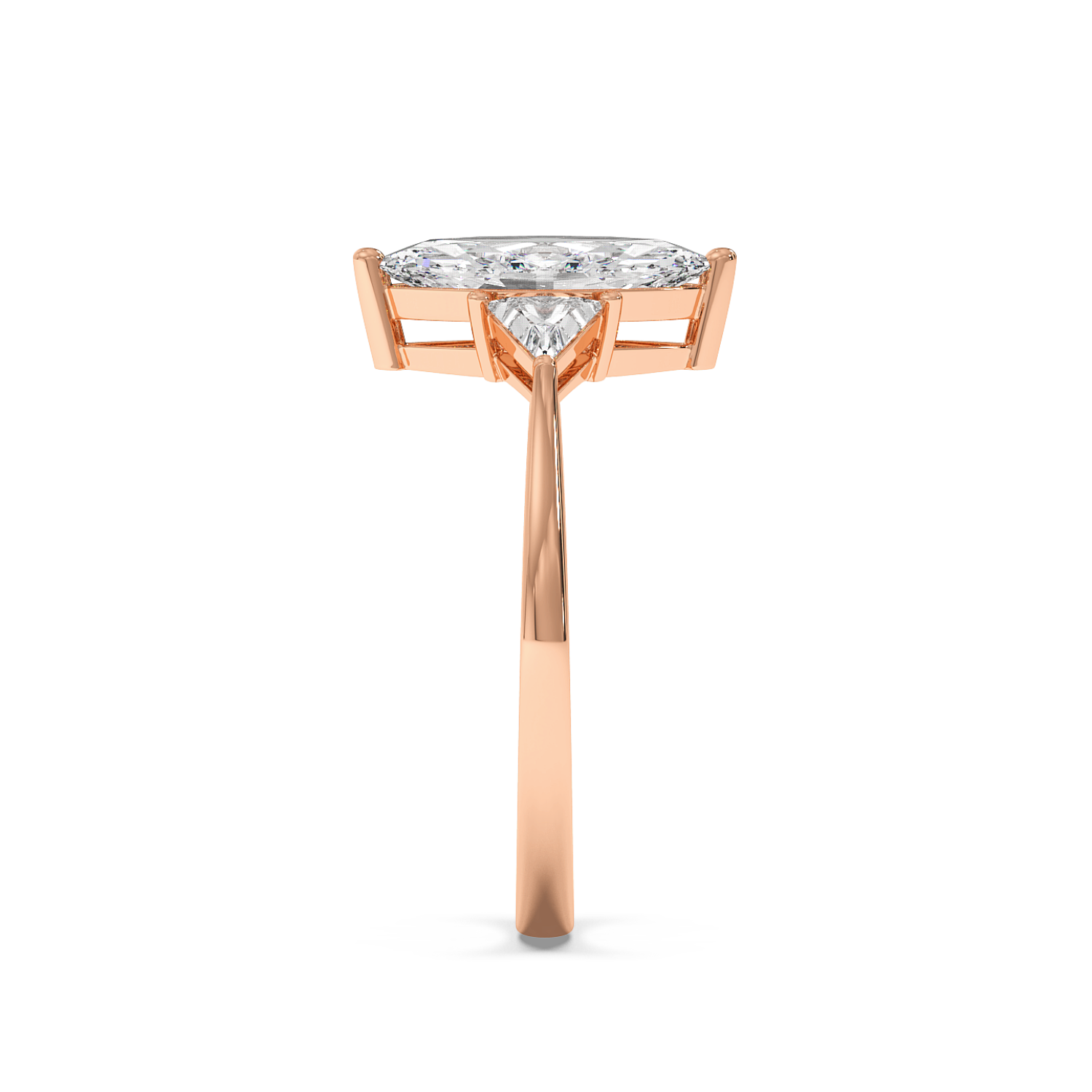 Seerat - Rose Gold - seerat-RG-marquise-side