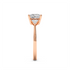 Seerat - Rose Gold - seerat-RG-princess-side