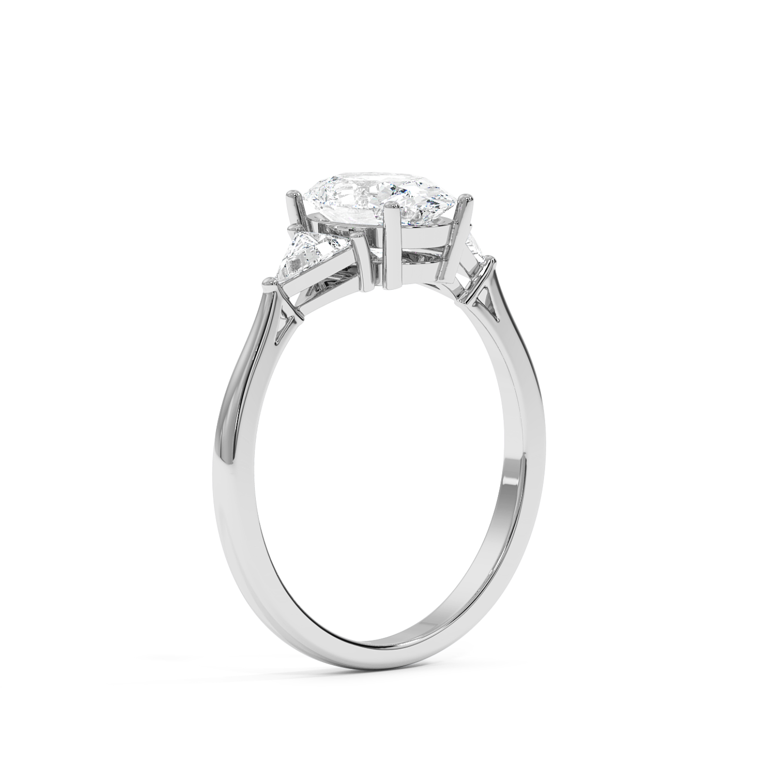 Seerat - White Gold - seerat-WG-oval-angle