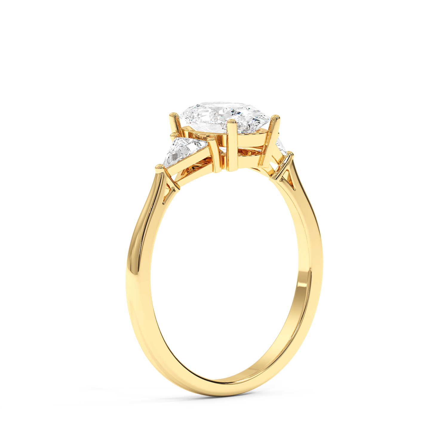 Seerat - Yellow Gold - seerat-YG-oval-angle