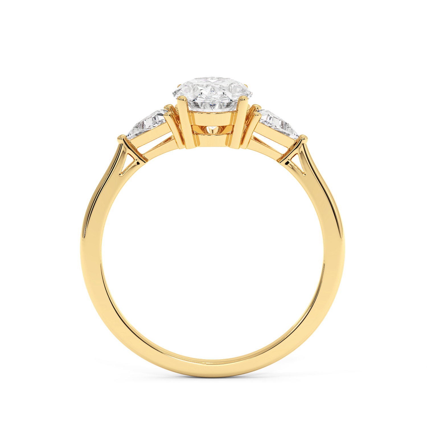 Seerat - Yellow Gold - seerat-YG-oval-front