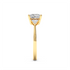 Seerat - Yellow Gold - seerat-YG-princess-side