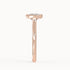 Serena - Rose Gold - serena-RG-cushion-side