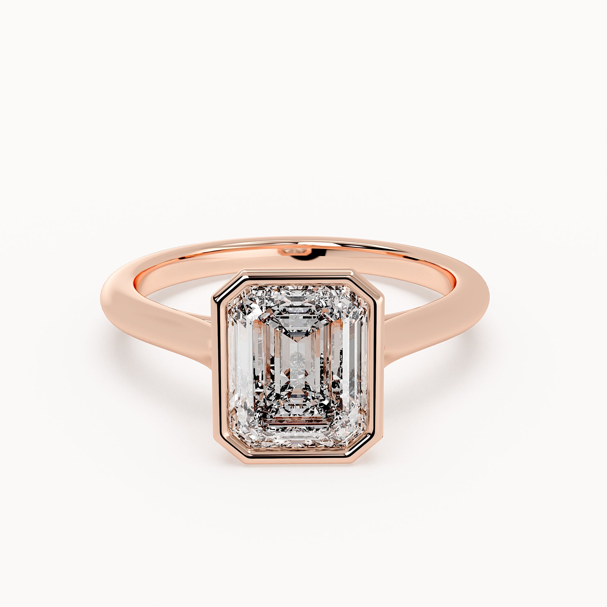 Serena - Rose Gold - serena-RG-emerald-hero