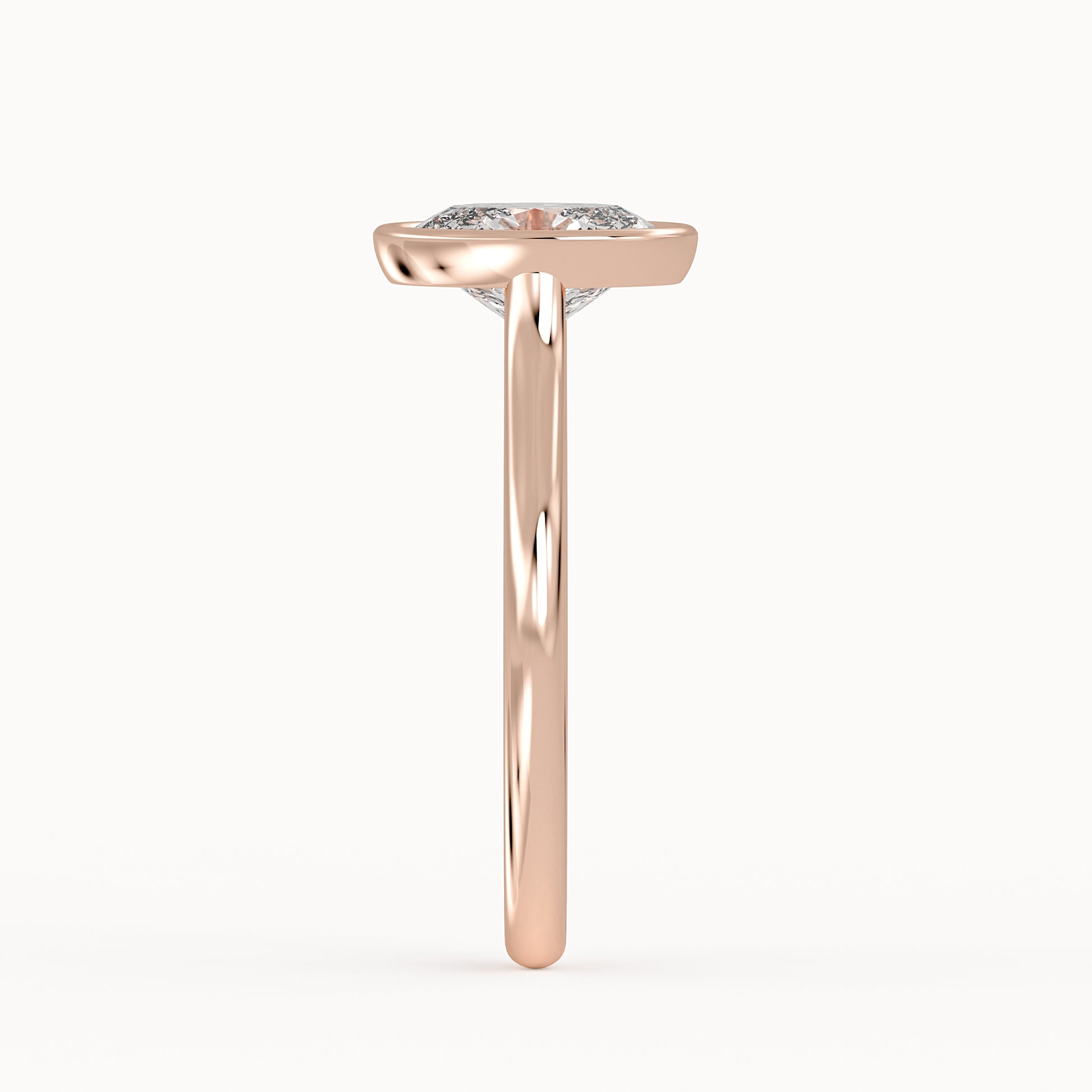 Serena - Rose Gold - serena-RG-oval-side