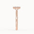 Serena - Rose Gold - serena-RG-princess-side