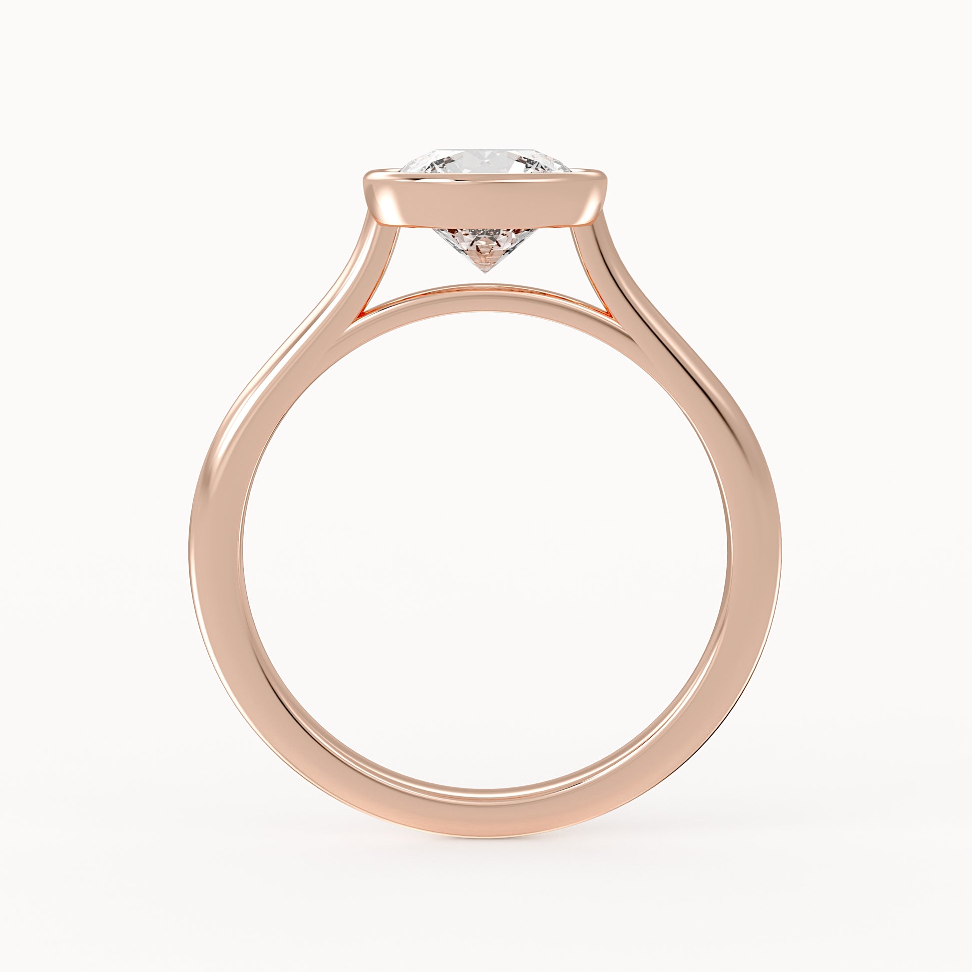 Serena - Rose Gold - serena-RG-round-front