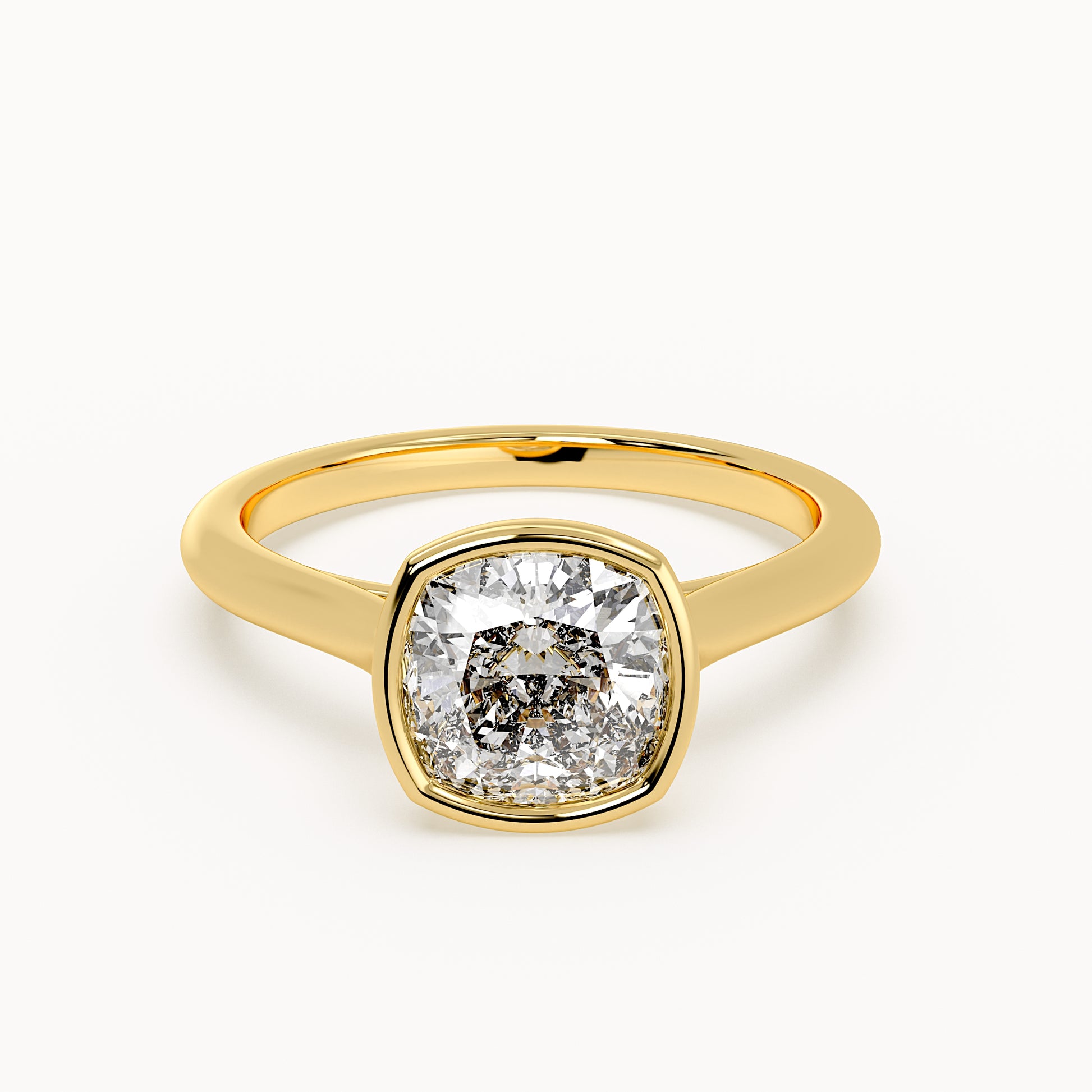 Serena - Yellow Gold - serena-YG-cushion-hero