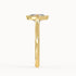 Serena - Yellow Gold - serena-YG-oval-side