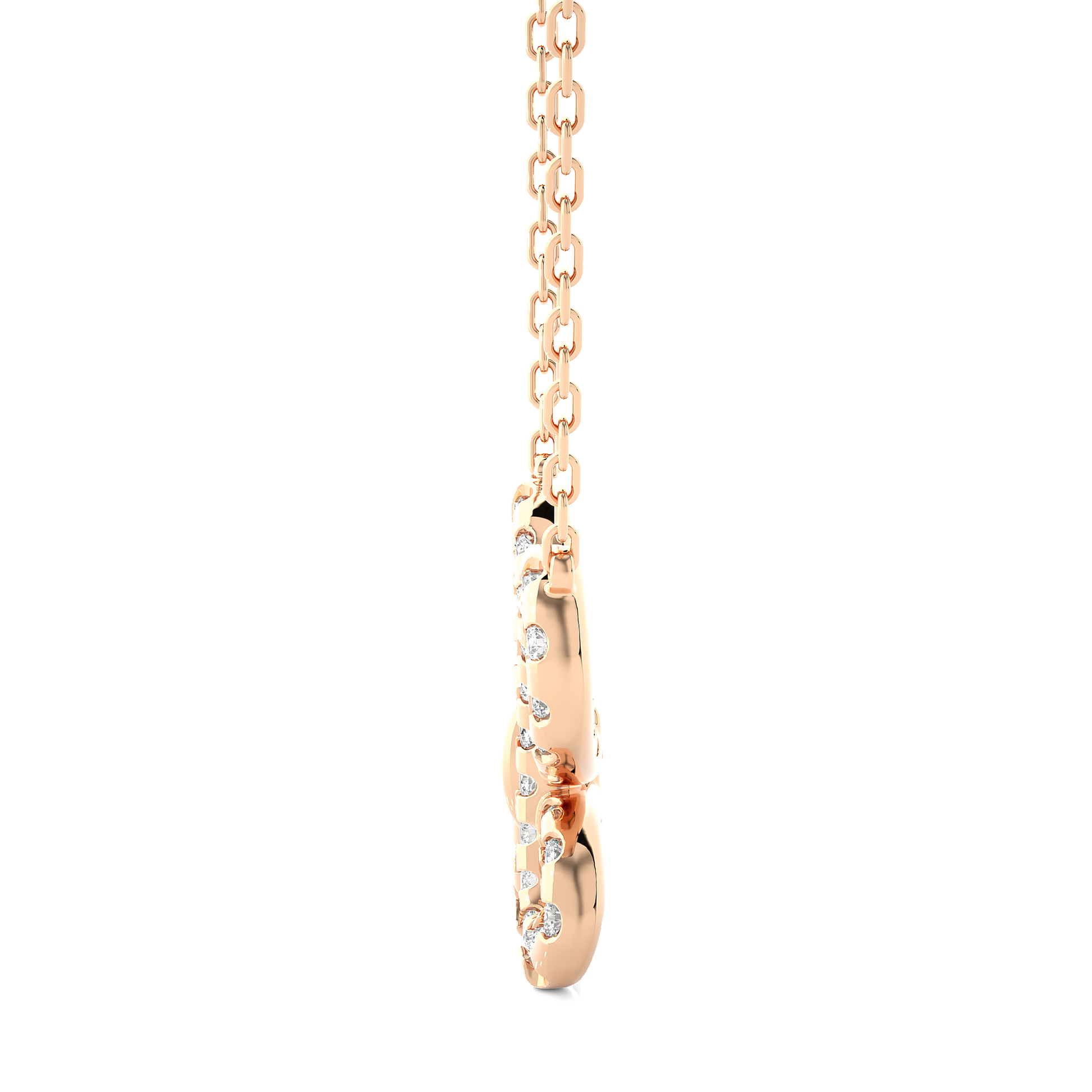 Signe - Rose Gold - signe-RG-round-side