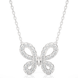 Signe - Round Lab-Grown Diamond Pendant Necklace in Gold