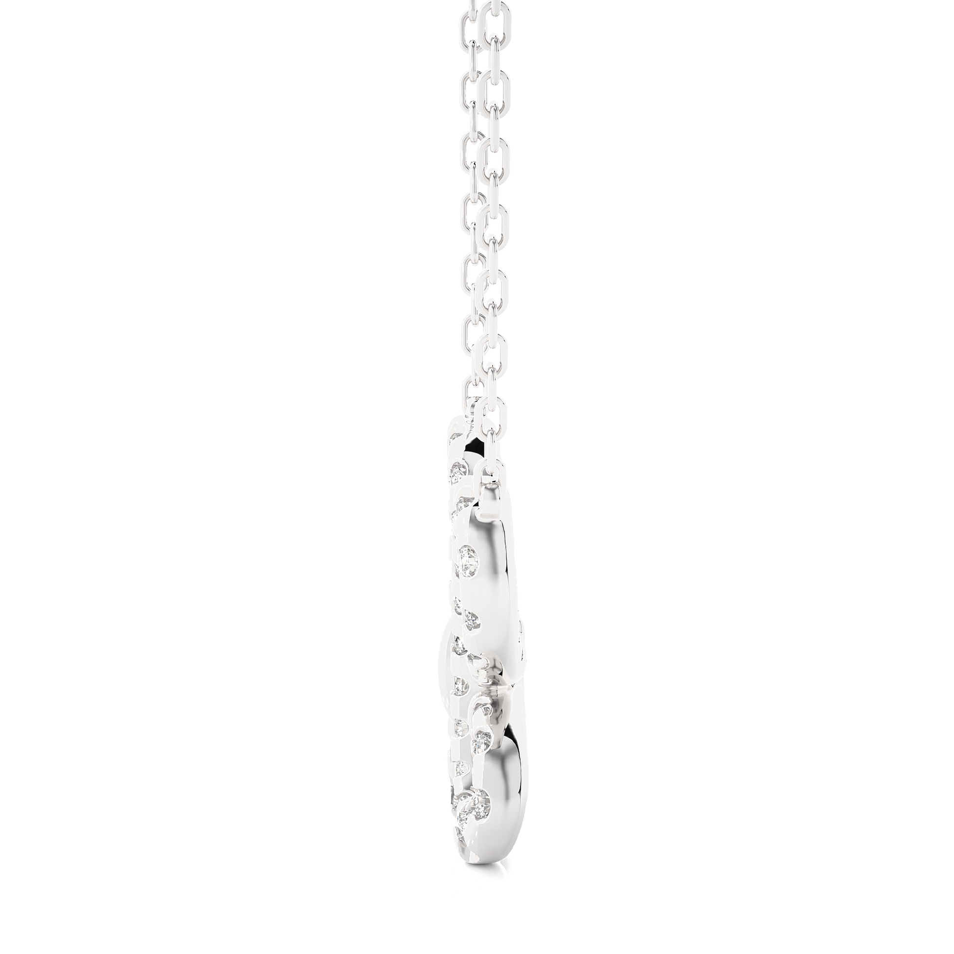 Signe - White Gold - signe-WG-round-side