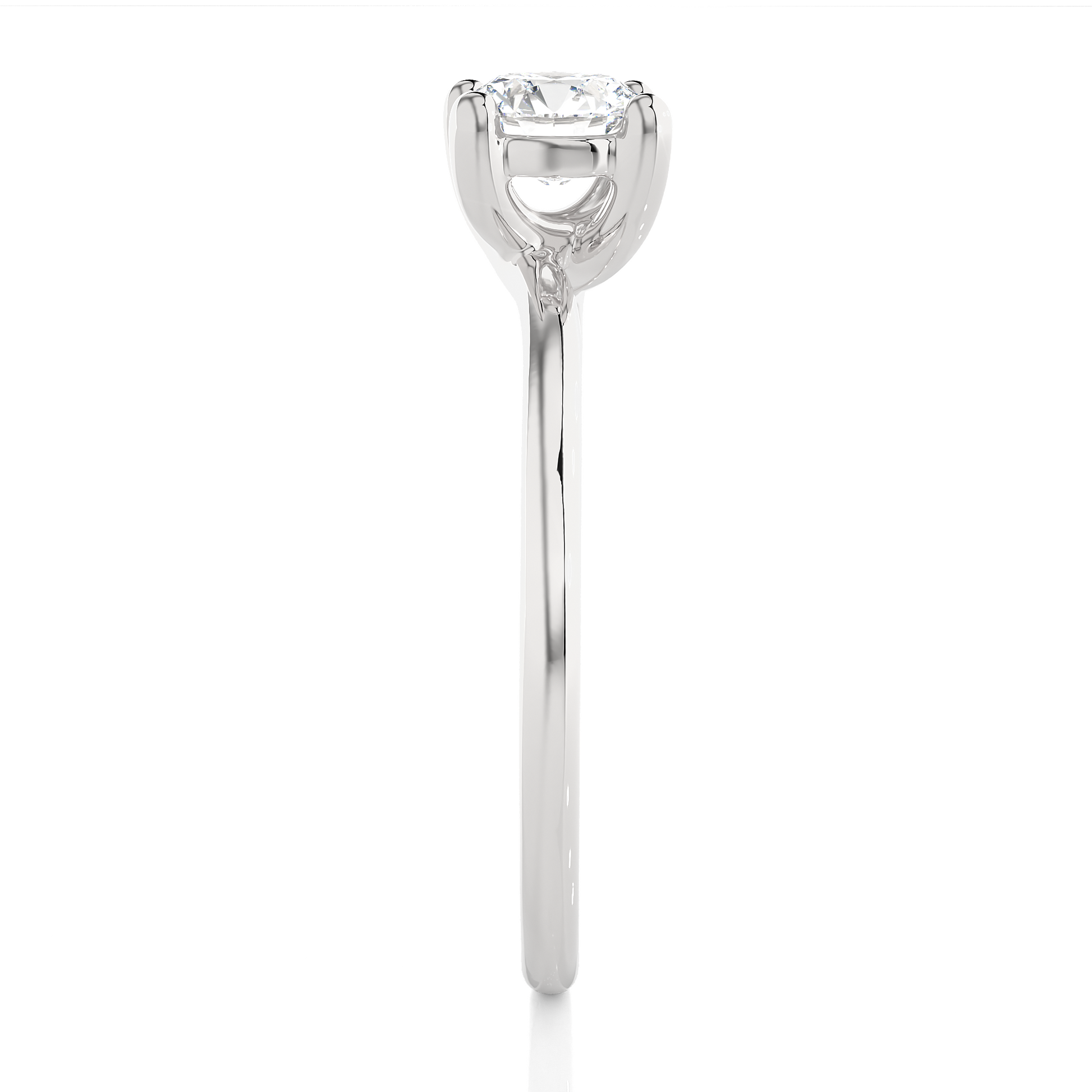 Simone - White Gold - simone-WG-round-side