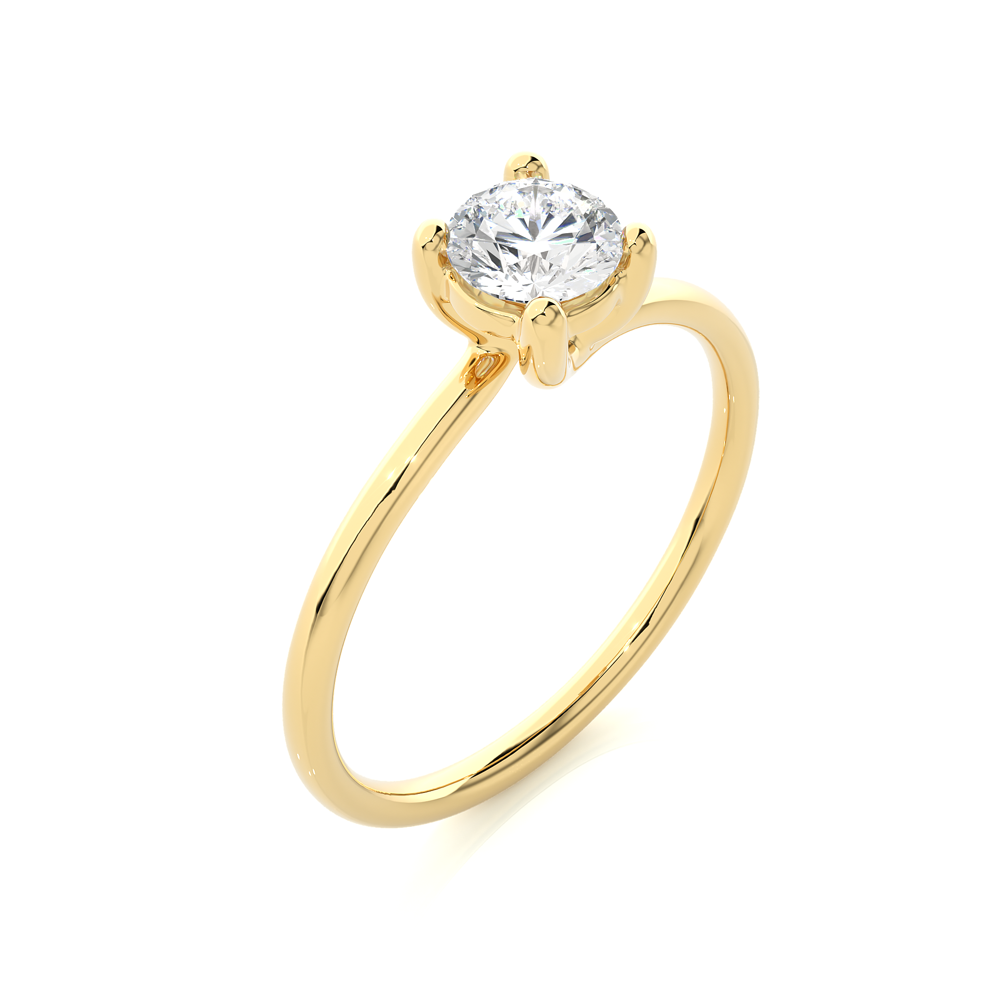 Simone - Yellow Gold - simone-YG-round-angle