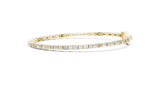 Solene - Delicate Pavé Lab Grown Diamond Chain Bracelet in Sterling Silver