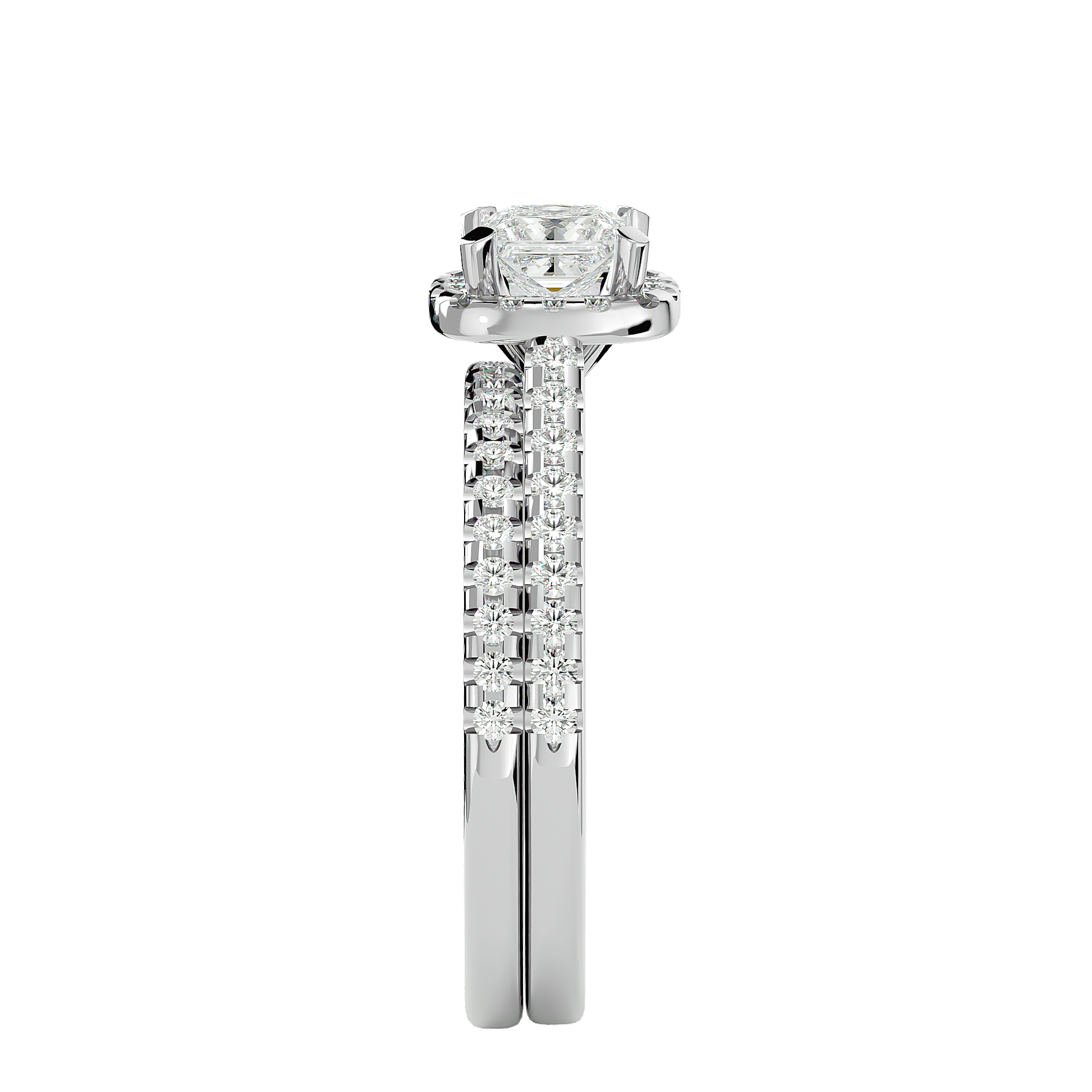 Sophia - White Gold - princess-side