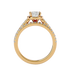 Sophia - Yellow Gold - princess-front-2