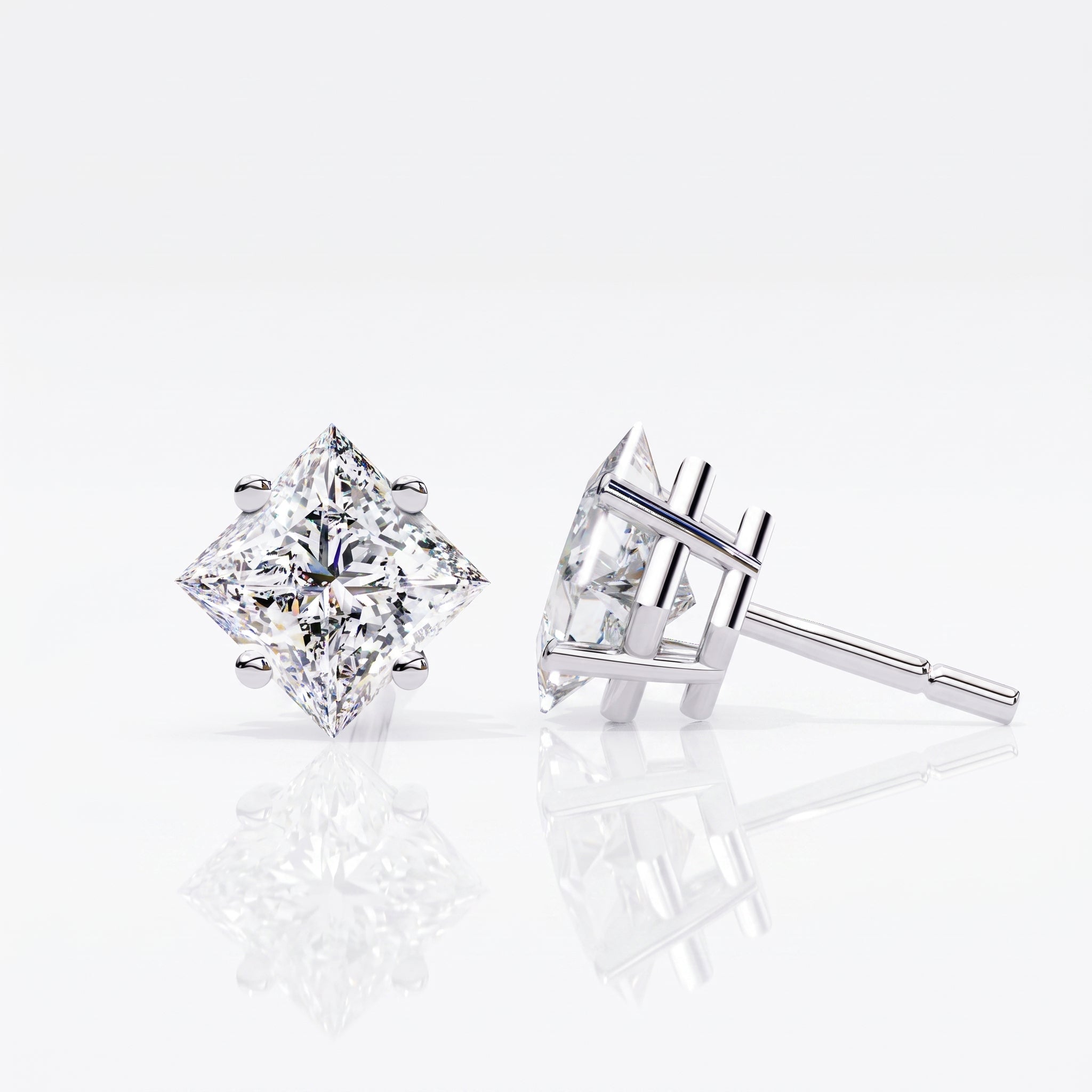 Sylvie - White Gold - sylvie-WG-princess-angle