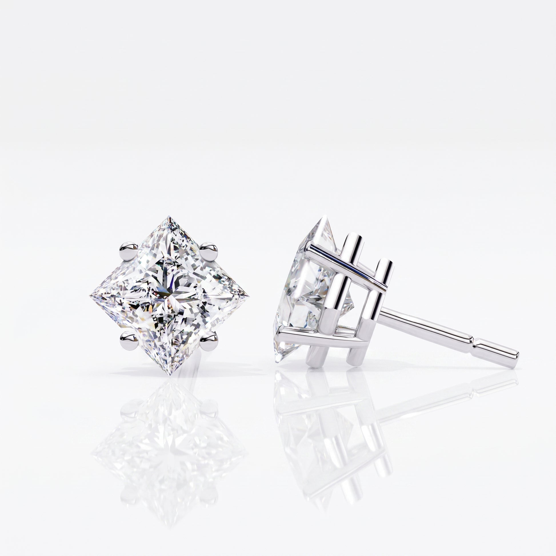 Sylvie - White Gold - sylvie-WG-princess-angle