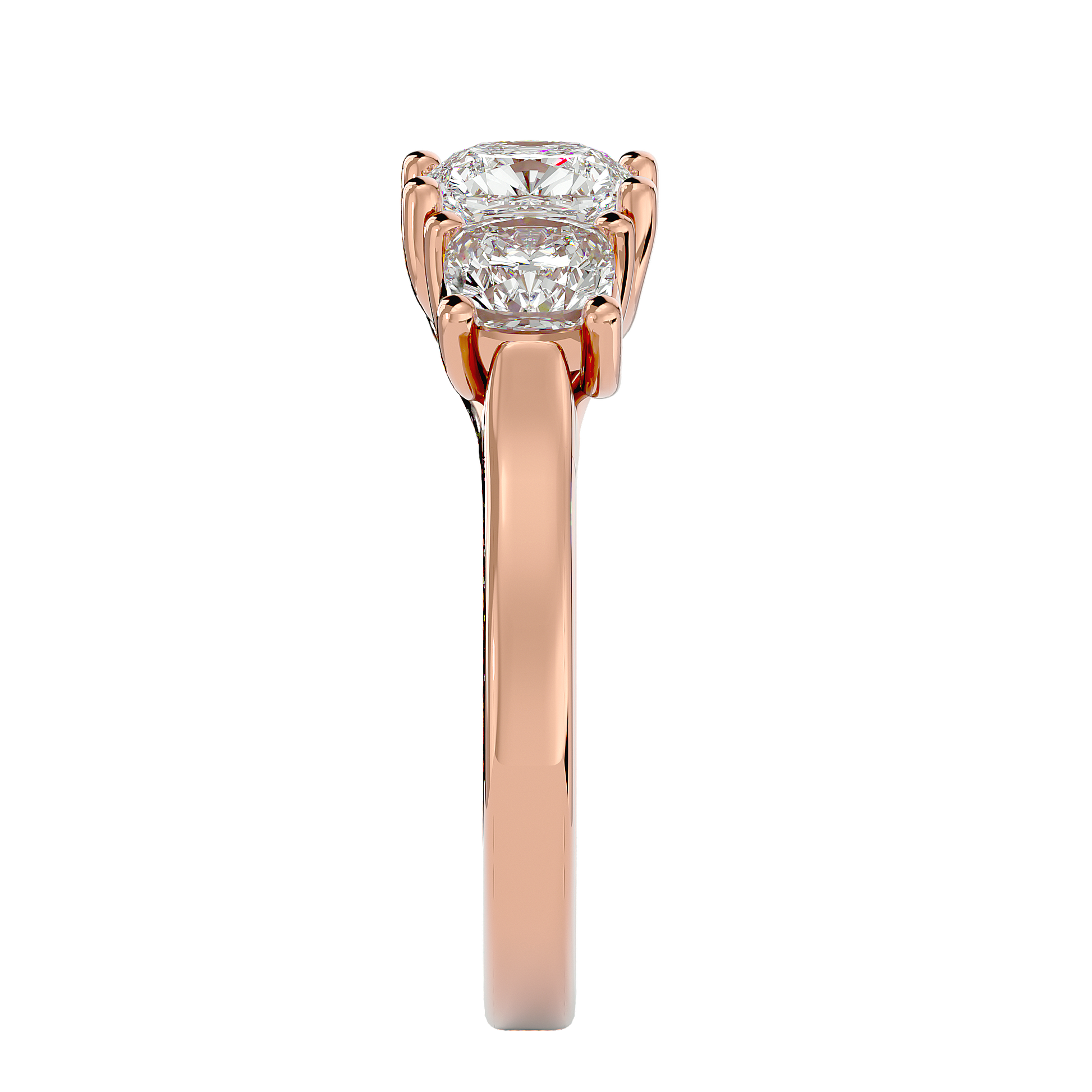 Tara - Rose Gold - tara-RG-cushion-side