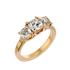 Tara - Yellow Gold - tara-YG-cushion-angle