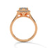 Thea - Rose Gold - marquise-front