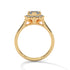 Thea - Yellow Gold - marquise-front