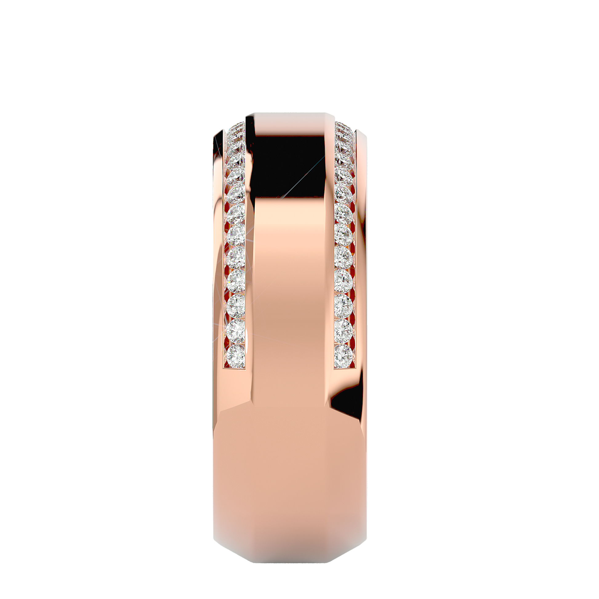 Tom - Rose Gold - round-side