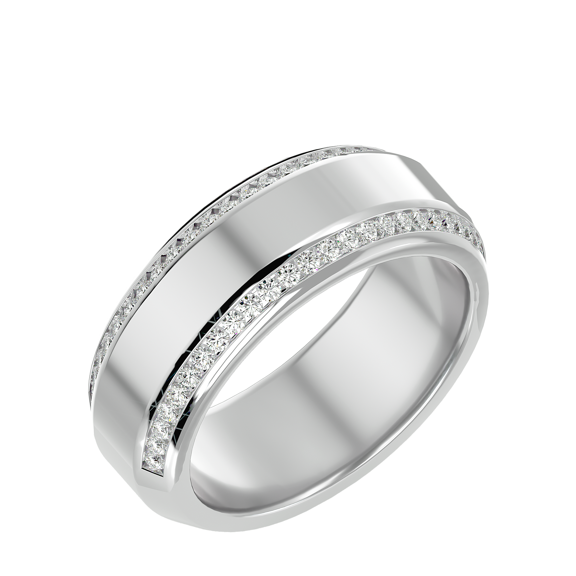 Tom - White Gold - round-angle